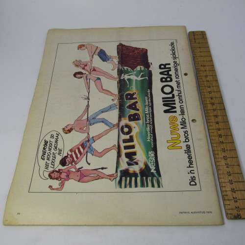 Patrys magazine - Augustus 1976 - no poster - punch holes