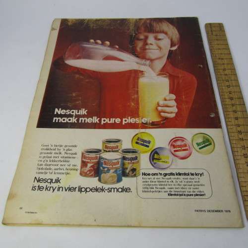 Patrys magazine - Desember 1976 - no poster - punch holes