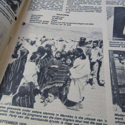 Patrys magazine - September 1976 - no poster - punch holes