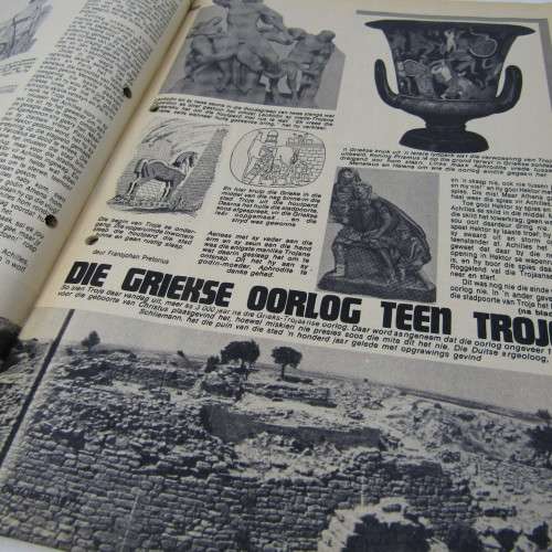 Patrys magazine - Oktober 1977 - Die vroee setlaars in Natal - no poster - punch holes