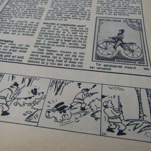 Patrys magazine - Oktober 1977 - Die vroee setlaars in Natal - no poster - punch holes