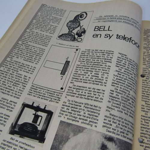 Patrys magazine - Augustus 1977 - President MT Steyn - no poster - punch holes