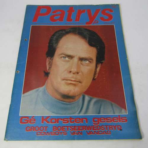 Patrys magazine - Januarie 1977 - President Kruger in beeld - no poster - punch holes