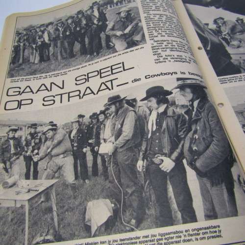 Patrys magazine - Januarie 1977 - President Kruger in beeld - no poster - punch holes
