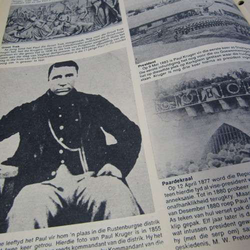 Patrys magazine - Januarie 1977 - President Kruger in beeld - no poster - punch holes