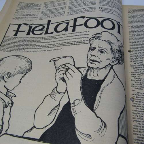 Patrys magazine - April 1977 - no poster - punch holes