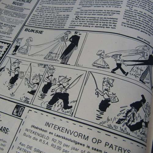 Patrys magazine - April 1977 - no poster - punch holes