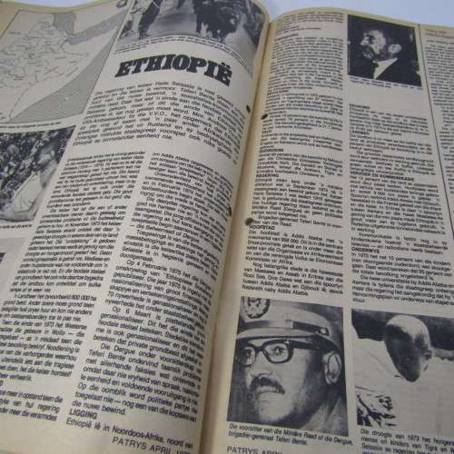 Patrys magazine - April 1977 - no poster - punch holes