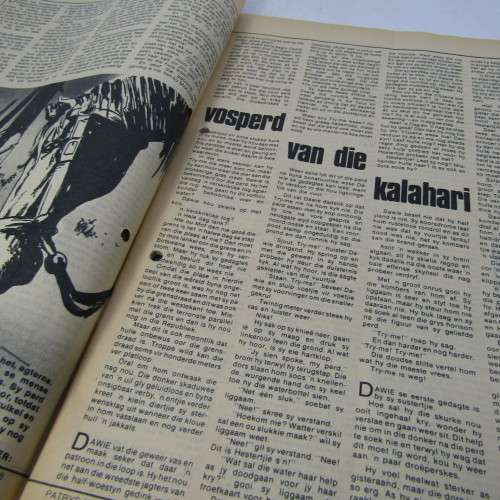 Patrys magazine - Mei 1978 - no poster - punch holes