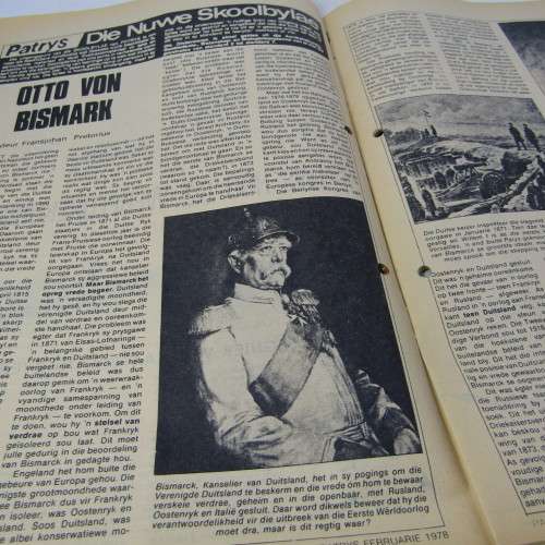 Patrys magazine - Februarie 1978 - no poster - punch holes