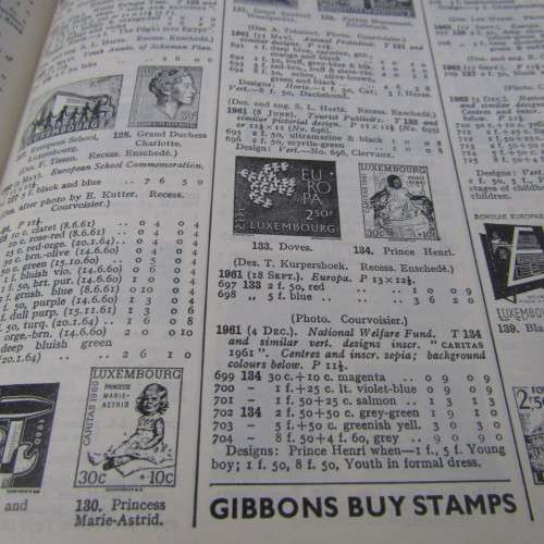 Stanly Gibbons stamp catalogue 1969 - Europe and Colonies