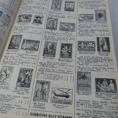Stanly Gibbons stamp catalogue 1969 - Europe and Colonies