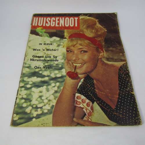 Die Huisgenoot magazine - 24 Februarie 1967 - Boer War POW trench rt article