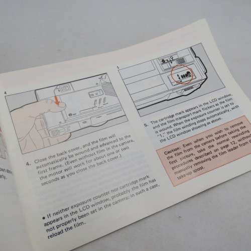 Pentax Zoom-70 camera booklet
