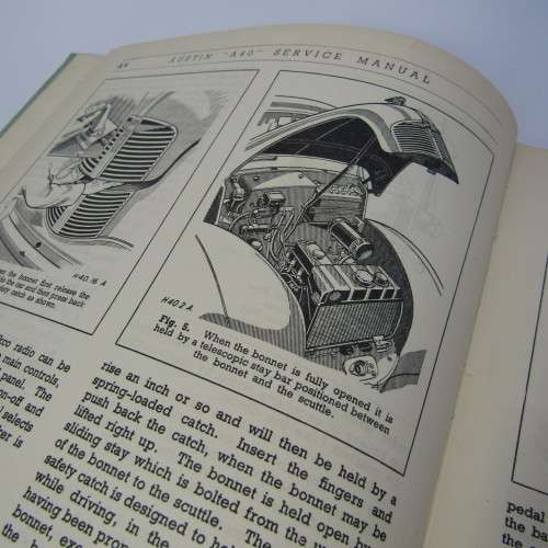 Austin A50 service manual - April 1950