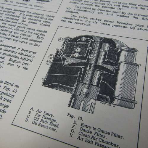 Austin A50 service manual - April 1950