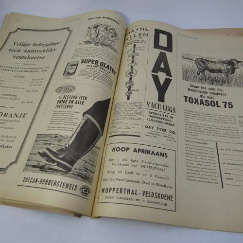 Die Landbou Weekblad - 31 Oktober 1961 - cover damage