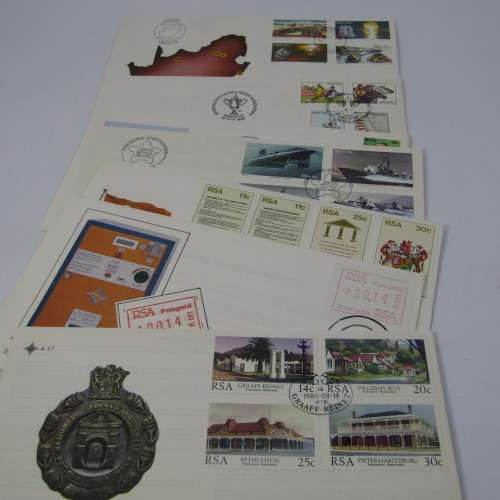 Lot of 27 South Africa First Day Covers - unaddressed