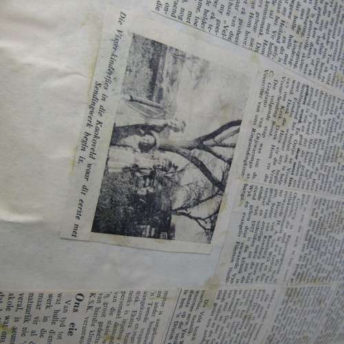 1960`s Windhoek newspaper press cuttings - e.g Kaiserliche Schutztruppe, schools in SWA