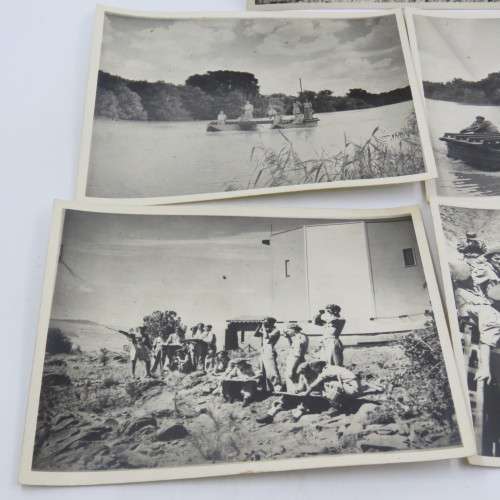 Lot of 5 WW2 military photos