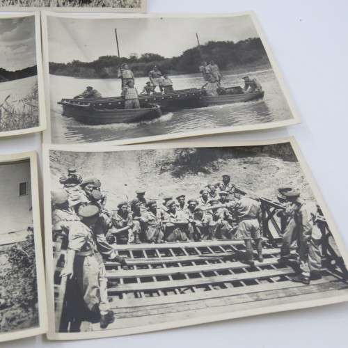 Lot of 5 WW2 military photos