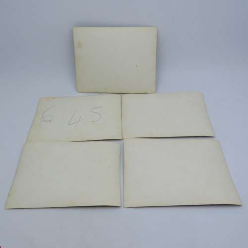 Lot of 5 WW2 military photos