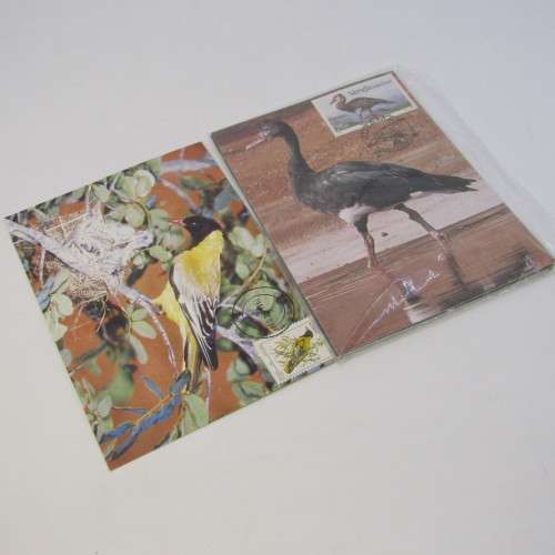 Lot of 33 postal items with Birds