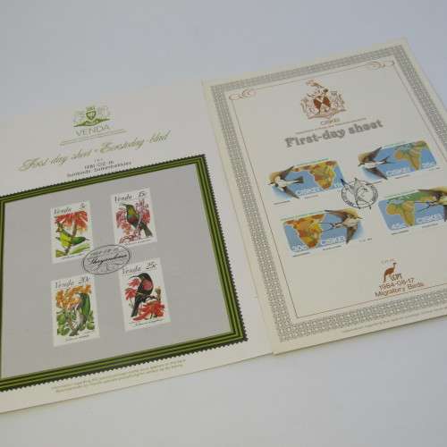 Lot of 66 postal items with Birds