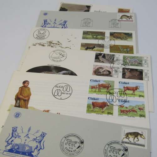 Lot of 39 postal items with animals