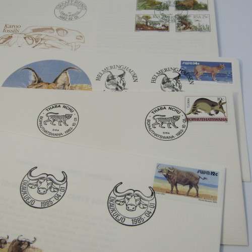 Lot of 39 postal items with animals