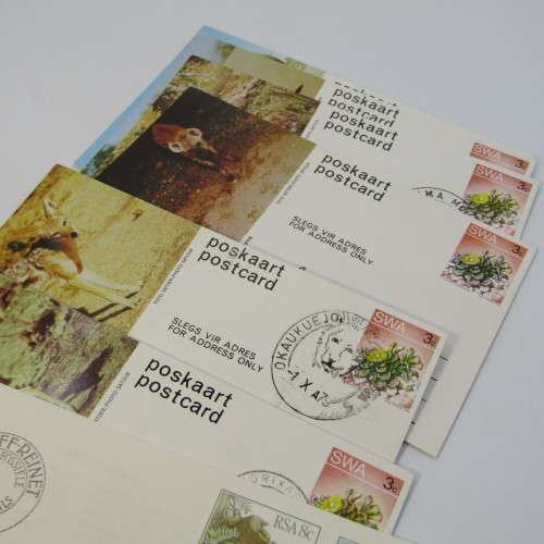 Lot of 39 postal items with animals