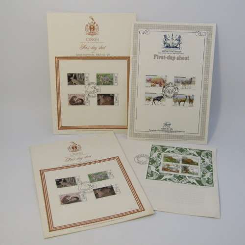 Lot of 28 postal items with animals
