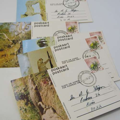 Lot of 28 postal items with animals