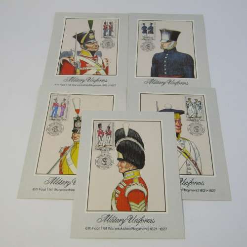 Lot of 19 Postal items with uniforms