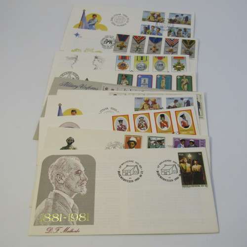 Lot of 19 Postal items with uniforms