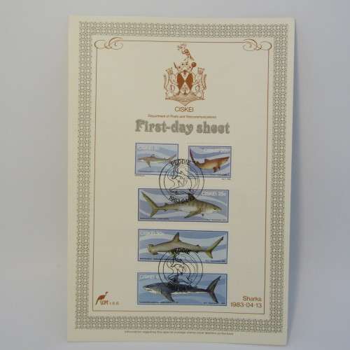 Lot of 12 postal items with fish