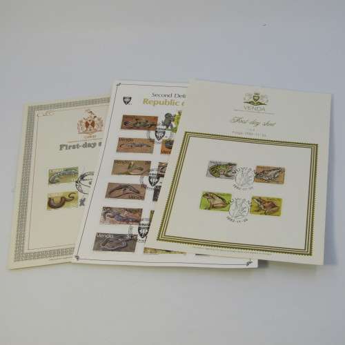 Lot of 11 Postal items with insects, snakes and small animals