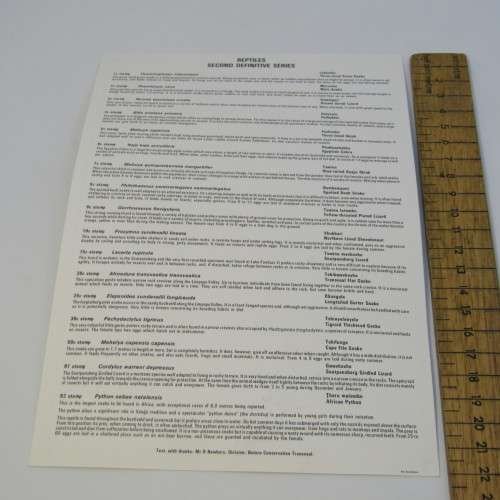Lot of 11 Postal items with insects, snakes and small animals