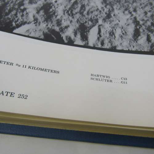 Lunar Orbiter photographic atlas of the moon - Bowker and Hughes - 375 plates of the moon