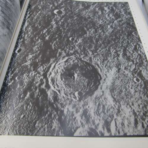 Lunar Orbiter photographic atlas of the moon - Bowker and Hughes - 375 plates of the moon