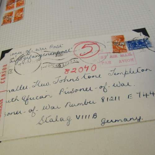 Stamp album with almost 1500 South Africa stamps - some very good ones - unresearched for variations