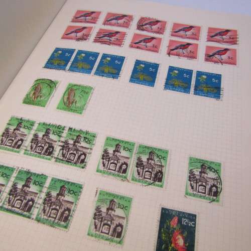 Album with over 650 stamps of Transvaal, South Africa - many mint stamps and blocks - also covers