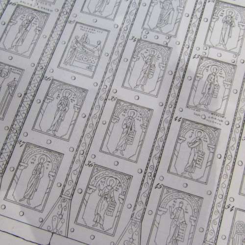 Set of 4 Achitector, Sculptur und Malerei - compiled by J.B.L.G. Seroux A`Agincourt - mid 1800`s