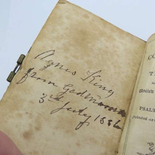 1855 Common Prayer pocket book