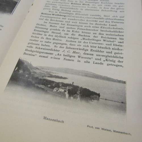 1905 booklet - Vom Bodensee zum Rheinfall