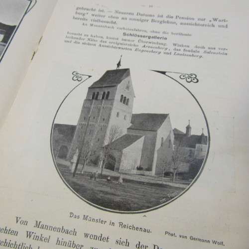 1905 booklet - Vom Bodensee zum Rheinfall