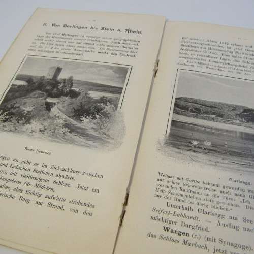 1905 booklet - Vom Bodensee zum Rheinfall