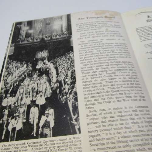 The Historic story of the Coronation - Ceremony and Ritual - 1952 booklet
