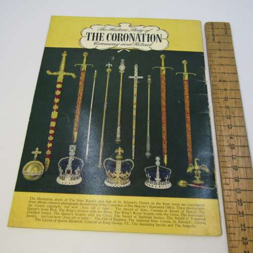 The Historic story of the Coronation - Ceremony and Ritual - 1952 booklet