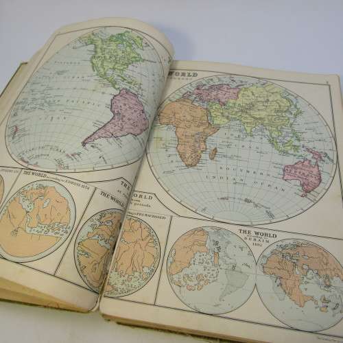 Philip`s Record Atlas peace edition 1921